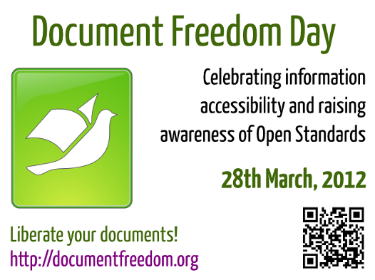 Document Freedom Day 2012 oleh Kelompok Studi Linux FTI Universitas Budi Luhur
