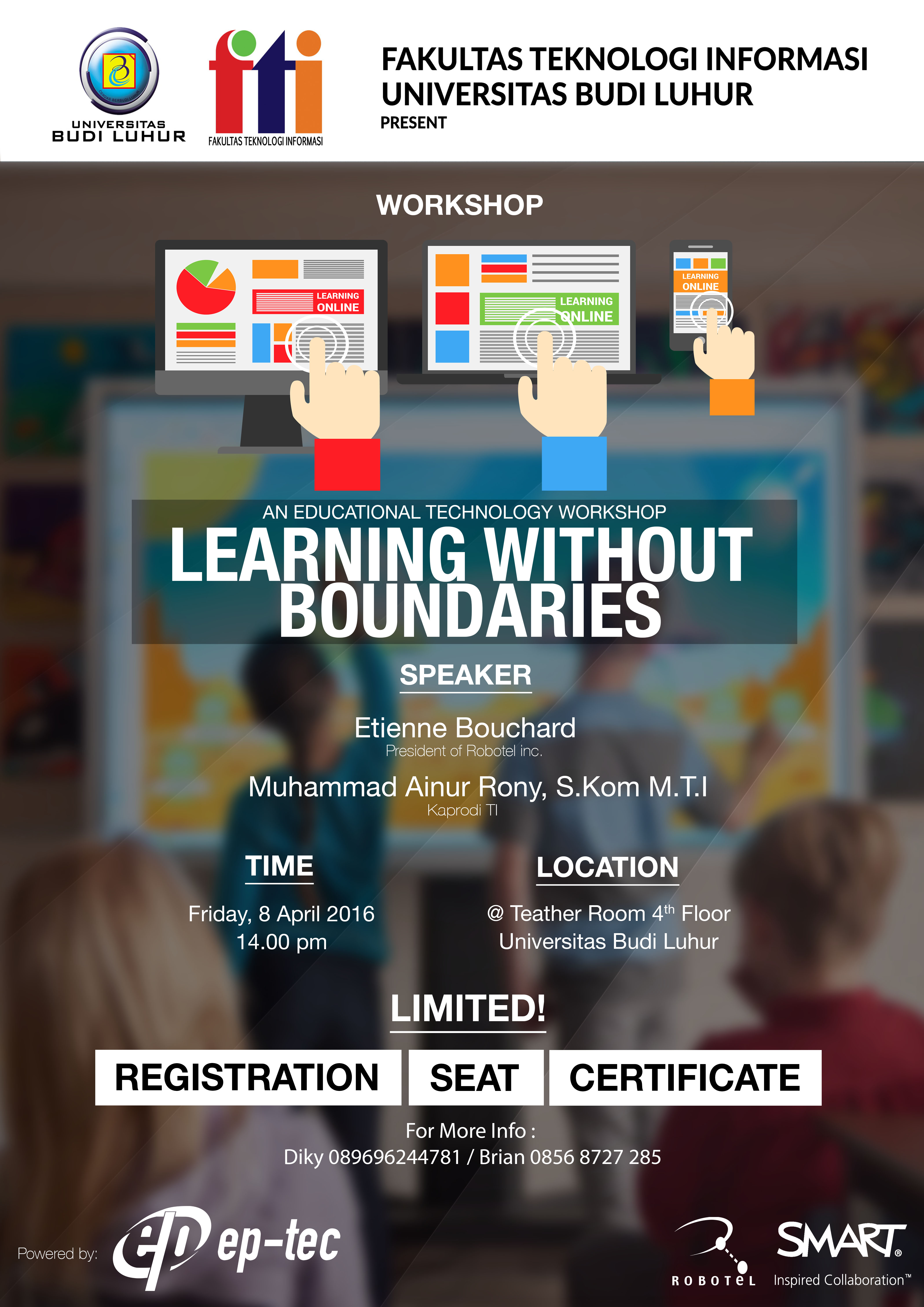 WORKSHOP  “LEARNING WITHOUT BOUNDARIES”