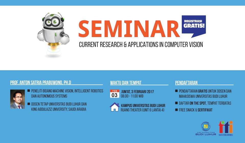 Seminar "Current Research & Applications In Computer Vision"