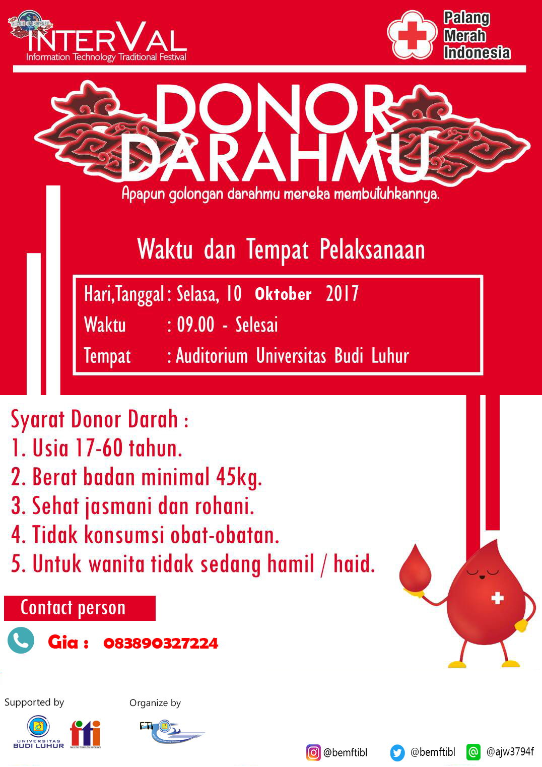 Ayo Ikut Aksi Donor Darah !