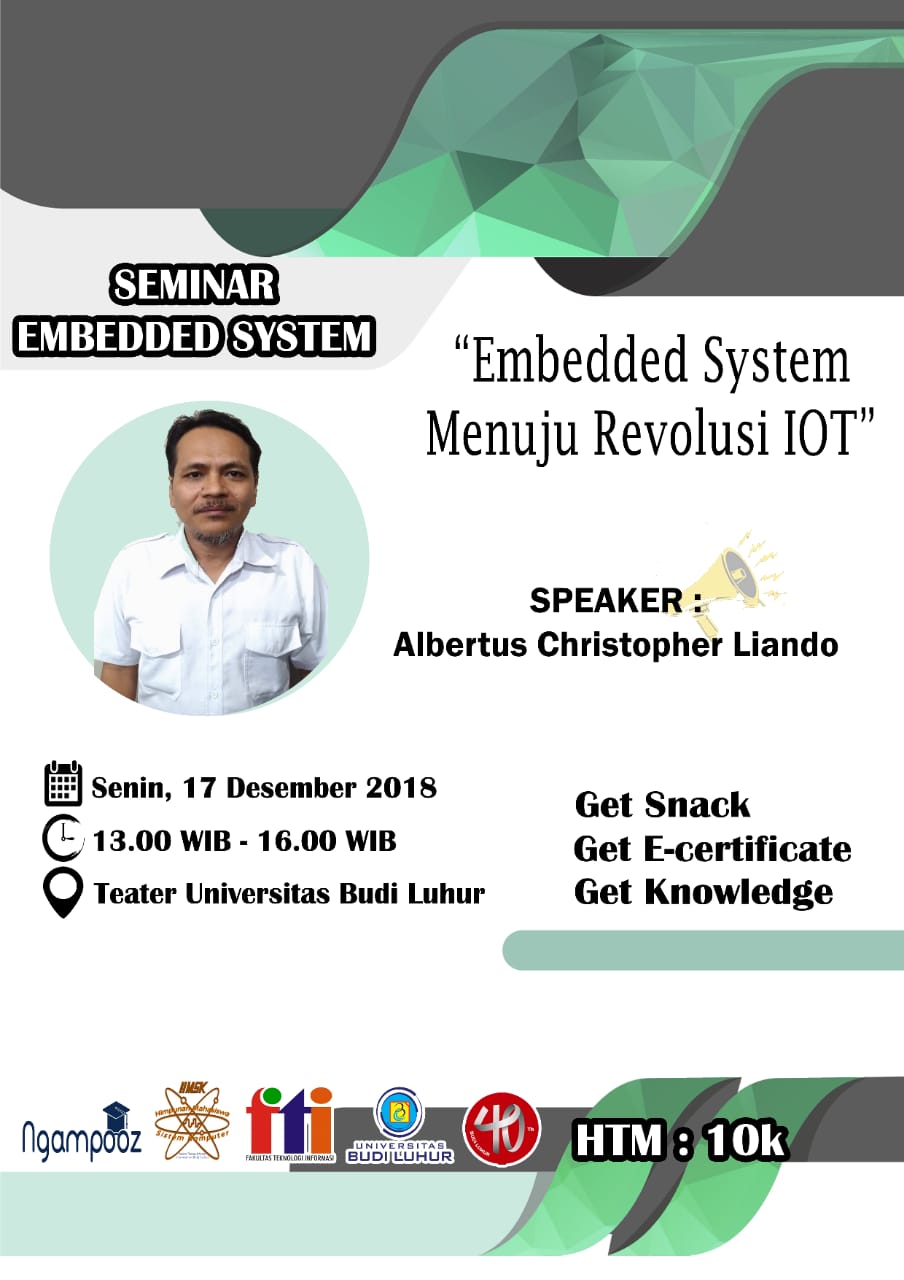 Seminar Embedded System Menuju Revolusi Internet of Things