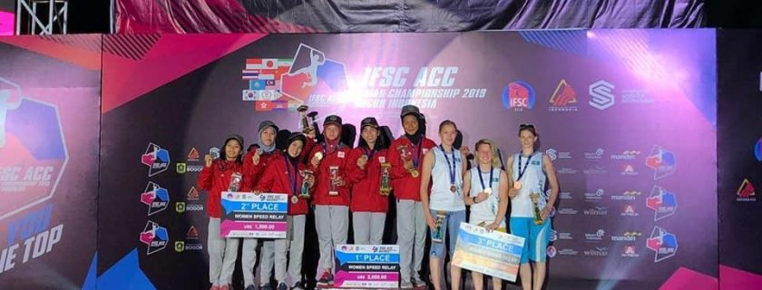 Rajiah Salsabila Meraih Medali Emas Pada IFSC ACC Asian Championship 2019