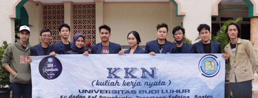 KKN Universitas Budi Luhur di Kp. Dadap Tangerang Selatan
