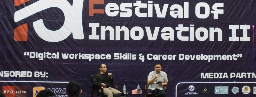Pelaksanaan Festival of Innovation II oleh Badan Eksekutif Mahasiswa (BEM) FTI: Menggagas Keterampilan Digital dan Pengembangan Karir di Era Digital