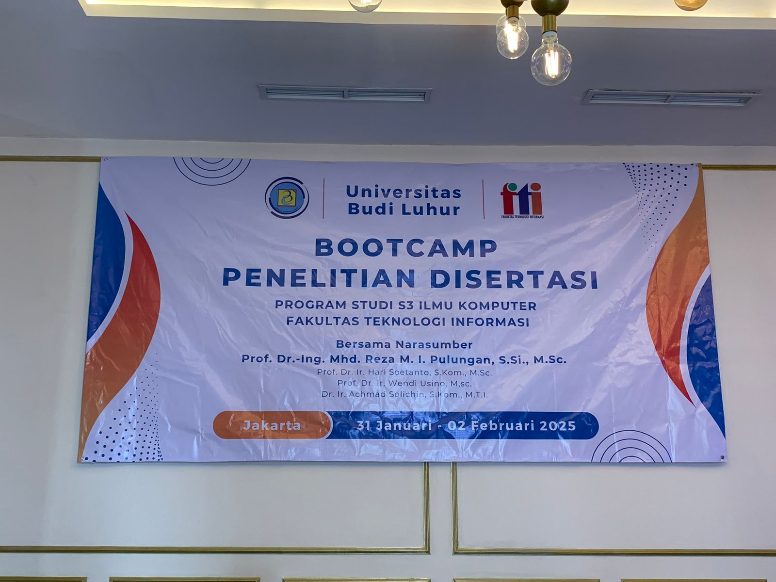 Bootcamp Penelitian Disertasi – Prodi Doktoral Ilmu Komputer FTI Universitas Budi Luhur